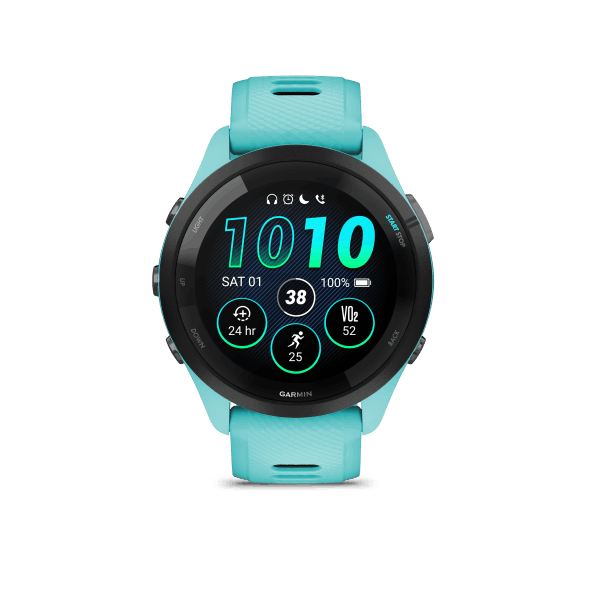 Forerunner 265, Aqua/Black