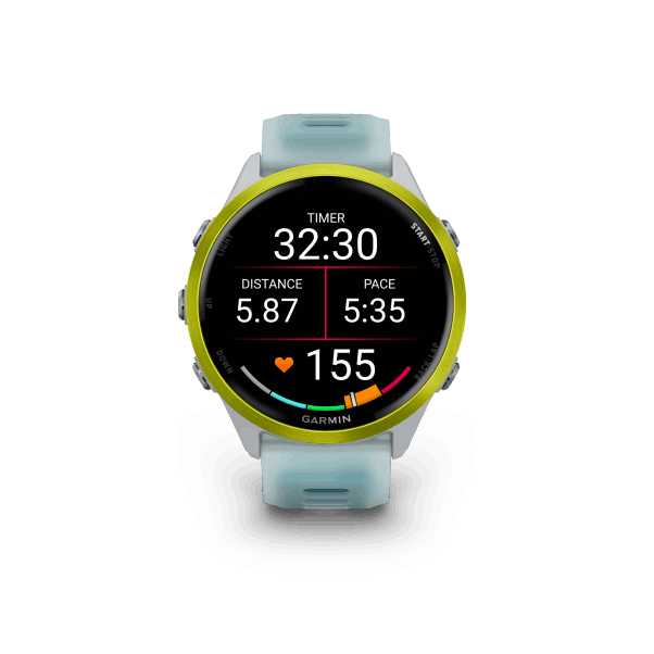 Forerunner 570 - 47mm, Whitestone/Amp Yellow