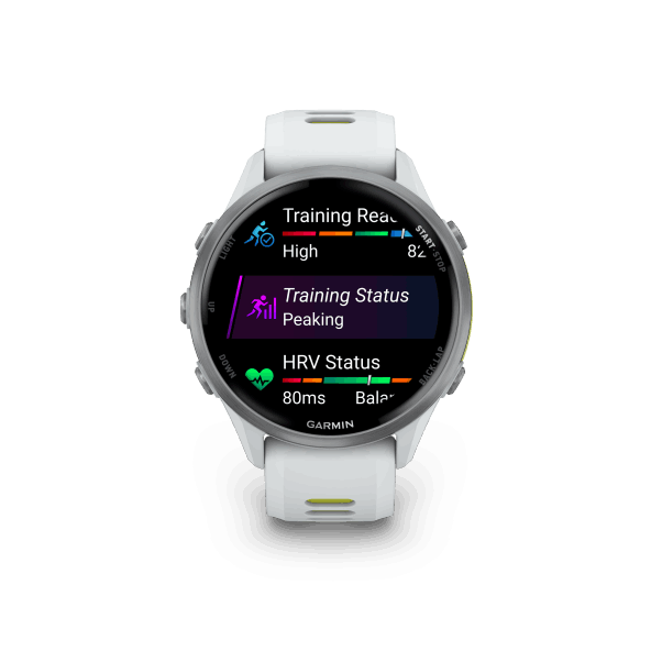 Forerunner 970, Whitestone/Amp Yellow