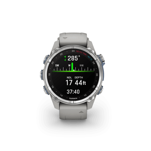 Descent Mk3 - 43 mm, Silver/Fog Gray